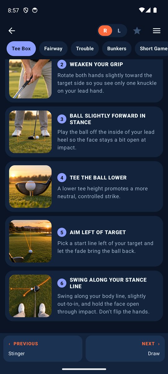Numbered tips with illustrated guides